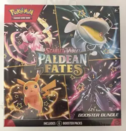 Scarlet & Violet - Paldean Fates Booster Bundle - 6 NEW/Sealed Pokemon TCG Packs - Image 4