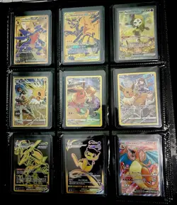 Pokemon Binder Collection! Toploader Binder Included! 120+ Cards Total - Image 1