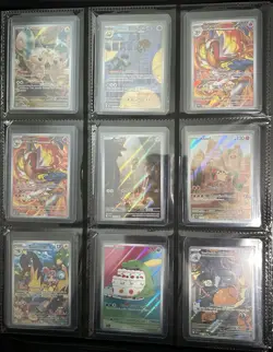 Pokemon Binder Collection! Toploader Binder Included! 120+ Cards Total - Image 3