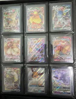 Pokemon Binder Collection! Toploader Binder Included! 120+ Cards Total - Image 5