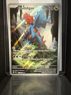 Pokemon TCG White Flare Druddigon Illustration Rare #151/086 - Pack Fresh! - Image 1
