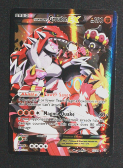 Team Magma's Groudon EX - 15/34 Double Crisis Ultra Rare Pokemon Ungraded NM/M - Image 1