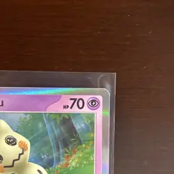 Mimikyu Holo Rare - 097/193 - Paldea Evolved Pokemon 2023 - Image 5
