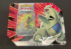 Pokemon Tyranitar V Strikers Tin Factory sealed! - Image 1