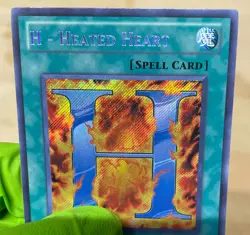 Yugioh H - Heated Heart RYMP-EN023 Secret Rare 1st Ed LP - Image 2