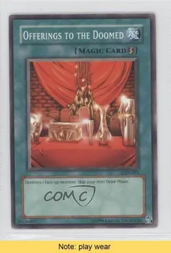 Offerings to the Doomed Unlimited YuGiOh Labyrinth of Nightmare #LON-051 1a1 - Image 1