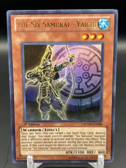 Yugioh! The Six Samurai - Yaichi RYMP-EN088 Ultra Rare 1st Edition VLP - Image 2