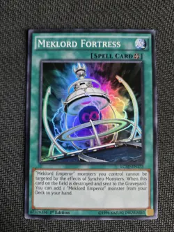 Meklord Fortress LC5D-EN173 Super Rare 1st Edition NM Yugioh Free Shipping - Image 1