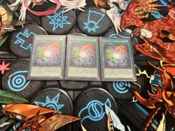 Yugioh Heavy Polymerization MP24-EN150 Prismatic Secret Rare 1st Edition Playset - Image 1