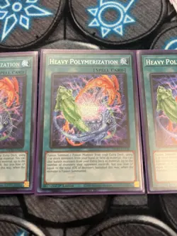 Yugioh Heavy Polymerization MP24-EN150 Prismatic Secret Rare 1st Edition Playset - Image 2
