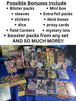 Yugioh 100 Random Holo Foil Lot Bulk Collection Mystery Pack [All Holos] W/BONUS - Image 4