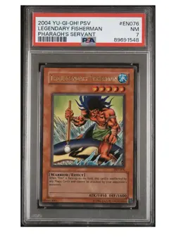 Yugioh The Legendary Fisherman - Ultra Rare PSV-076 - PSA 7 - Image 1