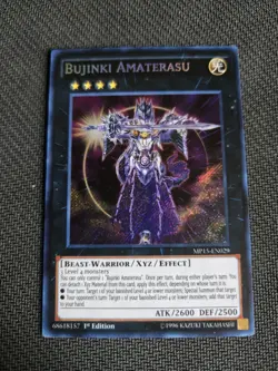 Bujinki Amaterasu MP15-EN029 Secret Rare 1st Edition NM Yugioh - Image 1
