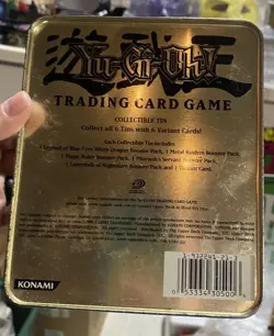 Vintage 2003 Yugioh! Joey Wheeler Gearfried Iron Knight Collectible Tin EMPTY - Image 3