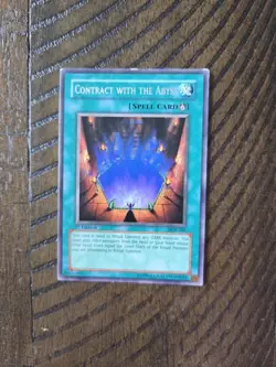 Yugioh, Contract With The Abyss DCR-086, 1st Edition - Image 1