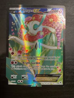 Pokemon TCG Florges EX Full Art Holo Ultra Rare Card 116/119 XY Phantom Forces - Image 1