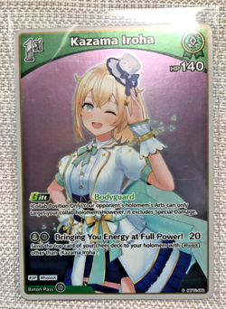 Hololive Official Card Game 1st Kazama Iroha S Secret hBP01-050 (English) ** - Image 1