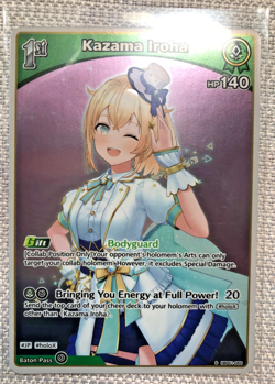 Hololive Official Card Game 1st Kazama Iroha S Secret hBP01-050 (English) ** - Image 3