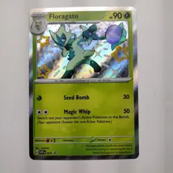 Floragato SVP 077 Black Star Promo - Shiny Holo Rare Pokemon TCG Card NM+ - Image 1
