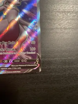 Pokemon Mewtwo v TCG Sword & Shield SWSH229 Holo Promo Card - Image 4
