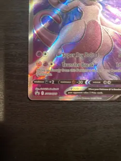 Pokemon Mewtwo v TCG Sword & Shield SWSH229 Holo Promo Card - Image 5