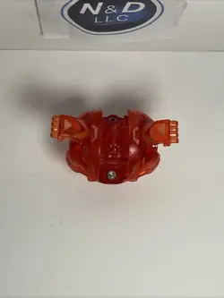 Bakugan Battle Brawlers Translucent Pyrus Robotallion 250G B1 W/Card RARE - Image 3