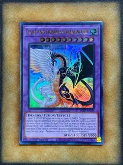 Yugioh Light and Darkness Dragonlord INFO-EN034 Ultra Rare 1st Ed NM - Image 1