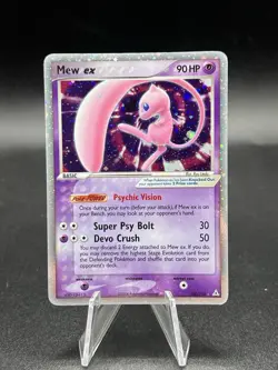 Mew Ex #100/110 Holon Phantoms Holo Ulra Rare Lightly Played Raw Card LP YY1 - Image 1