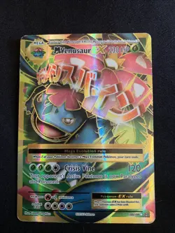 Mega Venusaur EX 100/108 Evolutions NM Full Art Ultra Rare Pokemon Card - Image 1
