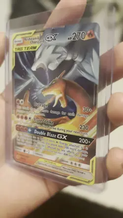 Reshiram & Charizard GX 20/214 - Unbroken Bonds Holo Rare Pokemon Card - LP - Image 2