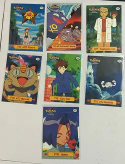 VTG 1999 Topps Pokemon TV Pikachu Animated Series Card Lot - Image 2