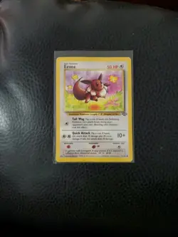 Eevee 51/64 Jungle 1999 Pokemon Card WOTC - Image 1