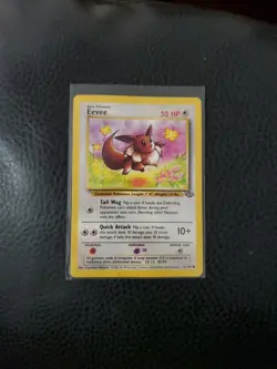 Eevee 51/64 Jungle 1999 Pokemon Card WOTC - Image 2