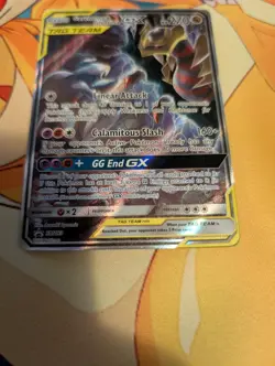 Garchomp & Giratina GX SM193 Black Star Promo Full Art Pokemon Card Sun&Moon - Image 3