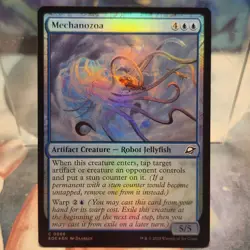 FOIL C 0066 Mechanozoa Creature Robot Common Edge of Eternities MTG Card - Image 1