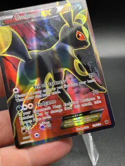 Pokemon 2016 XY Fates Collide Umbreon EX Full Art Ultra Rare Card 119/124 LP YY1 - Image 2