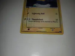 Pokemon Card Pikachu POP Series 5 Error Inverted Back 12/17 Holo Rare Light Wear - Image 5
