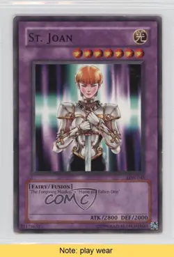 St Joan Unlimited YuGiOh Labyrinth of Nightmare #LON-045 2003 READ 0g4 - Image 1