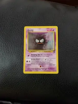 Gastly 75/130 Vintage Pokemon Card Base Set 2 Unlimited 2000 WOTC - Image 1