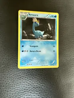 Pokemon TCG Card 2014 XY Furious Fists - Amaura 25/111 - Image 1