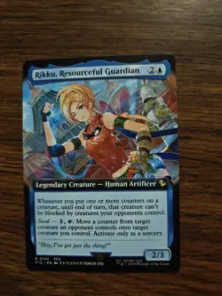 Rikku, Resourceful Guardian (Extended Art) #145 (NM) Final Fantasy FIC Magic MTG - Image 1