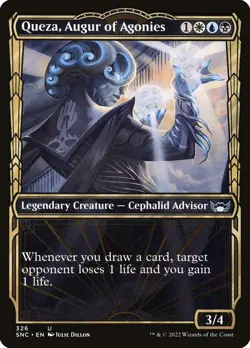 Queza, Augur of Agonies (Showcase) - SNC - MTG Rare English Non Foil - Image 1