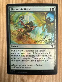 1x Biosynthic Burst - Foil NM Eng MTG - Edge of Eternities - Image 1