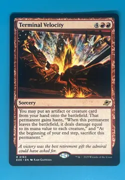 Mtg Terminal Velocity Edge Of Eternities Regular - Image 1