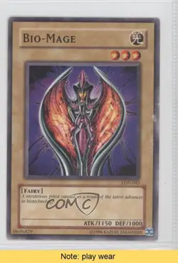 Bio-Mage Unlimited YuGiOh Labyrinth of Nightmare #LON-043 2003 READ 1a1 - Image 1