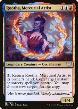 Rootha, Mercurial Artist - STX - MTG Rare English Non Foil - Image 1
