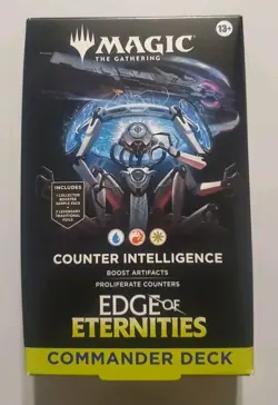 Magic the Gathering Edge of Eternities Commander Deck [Counter Intelligence] MTG - Image 2