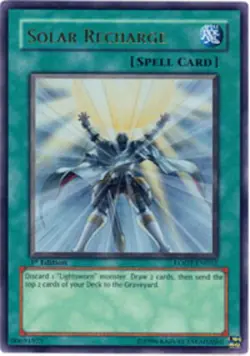 Lightly Played, English - 1 x MTG Solar Recharge - LODT-EN052 - Ultra Rare - Unl - Image 1