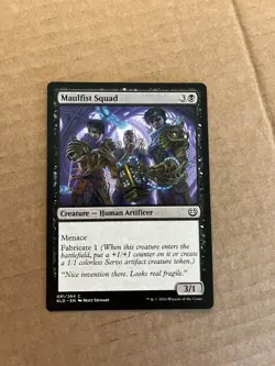 MTG Maulfist Squad Kaladesh 091/264 Regular Common NM - Image 1