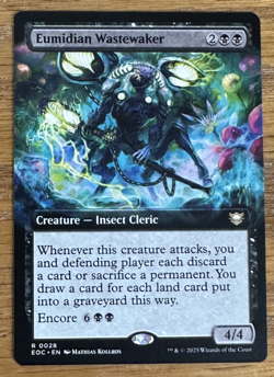 MTG Edge of Eternities Commander, Eumidian Wastewaker - Borderless - Image 1